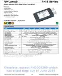 PH50S110-5 New Original TDK-Lambda Isolated Module DC/DC Converters 50W Integrated Circuits Electronic Components In St